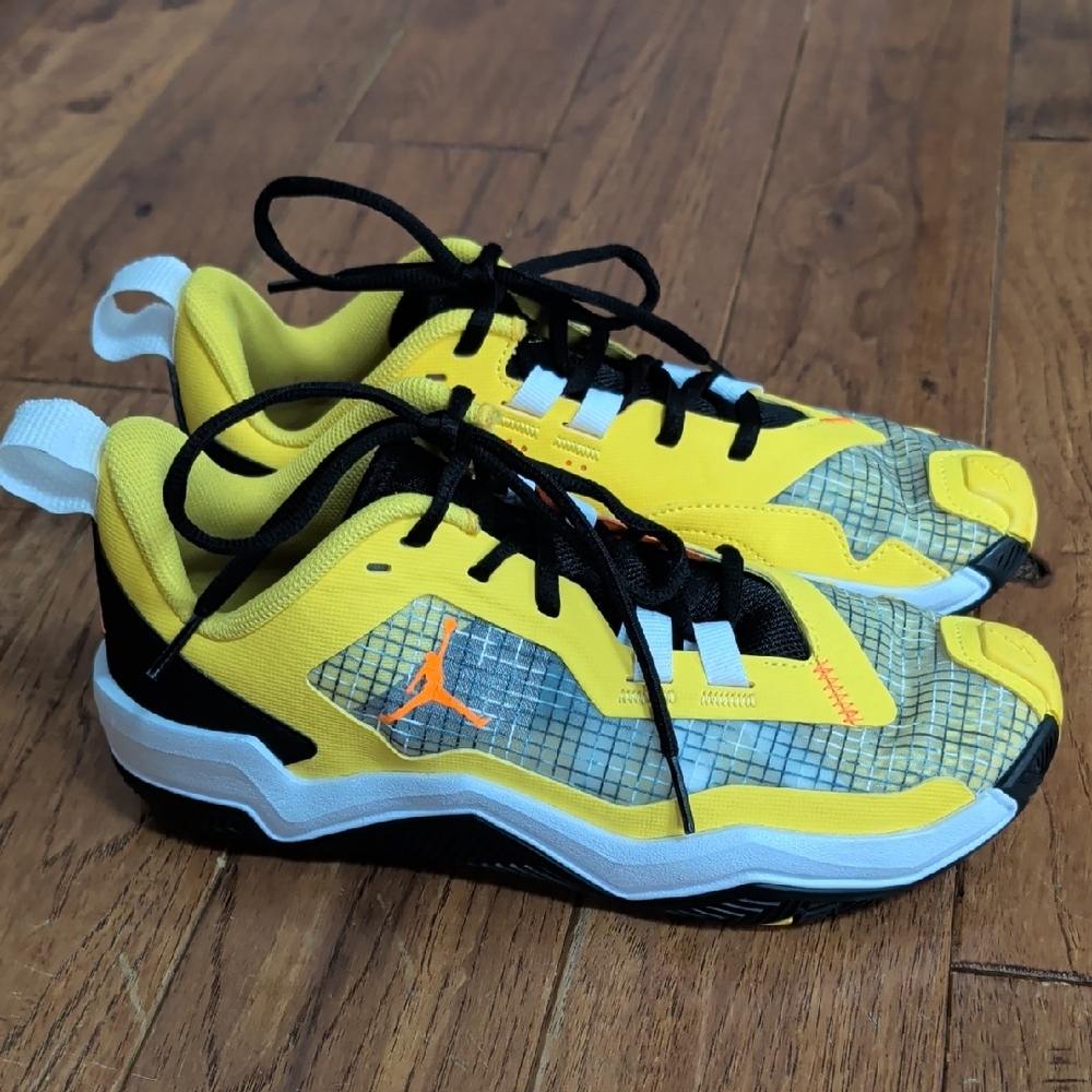 Air Jordan Westbrook One Take 4 Tour Yellow Sneakers